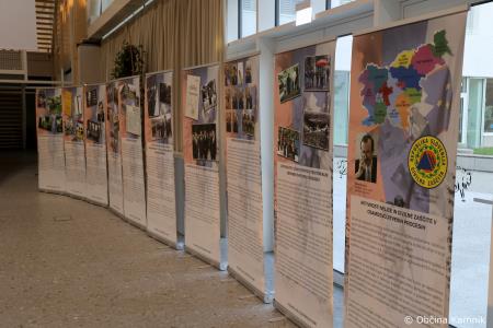 Odprtje razstave o osamosvojitveni vojni za Slovenijo (1)